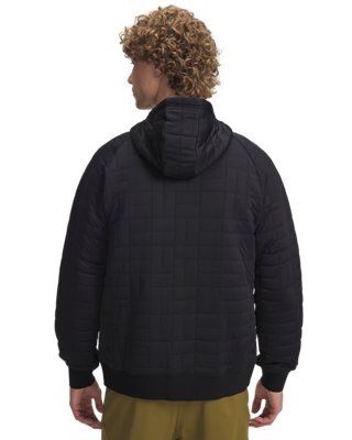 UA Unstoppable Fleece Textured Men's Full Zip - Image 2